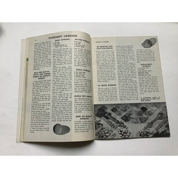 250 Ways to Make Candy Cookbook Culinary Arts Institute 15 Softcover Vintage - Picture 7 of 9